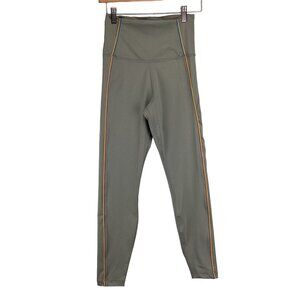 Nike Womens Dri-Fit High-Waisted Leggings Size Small‎ Rainbow Stitching